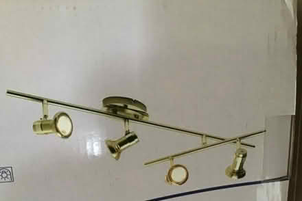 Photo of free Brass 4 light spotlight (Whitegrove RG42) #3