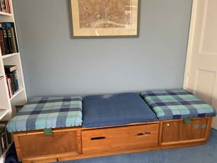 Photo of free Seating/Storage Unit - Wood (Netheravon) #2