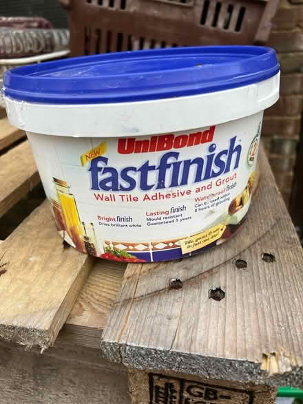 Photo of free Part used tile adhesive, ME15 (Maidstone ME15) #1