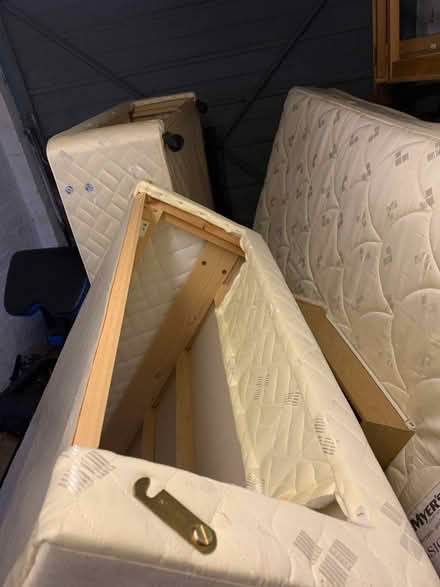 Photo of free Devan base and double mattress (Malvern, WR14) #1