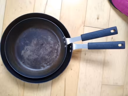 Photo of free Frying pans, 24cm & 28cm (Moston CH2) #1