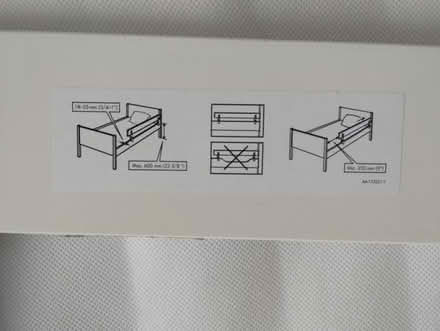 Photo of free Toddler bed, mattress and guard rail (BT5) #4
