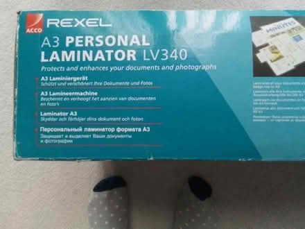 Photo of free A3 Personal Laminator (Upton CH2) #1