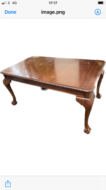 Photo of free Wooden table (Clonee) #1