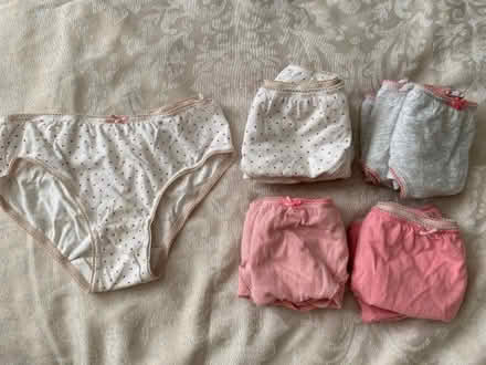 Photo of free 12 pairs of girl’s knickers from M&S age 9-10 (Tunbridge Wells S. TN2) #1