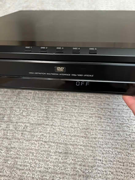 Photo of free DVD/CD changer (Niwot) #3