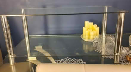 Photo of free Glass table (Hellingly) #1