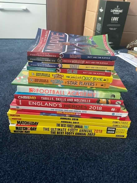Photo of free Selection of football books (NE30) #2