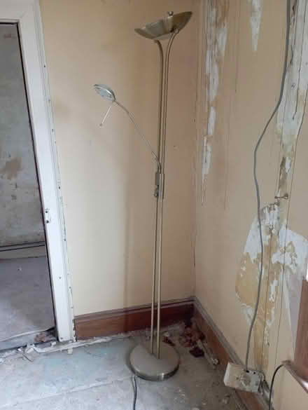 Photo of free Floor lamp/uplighter with reading lamp (Standerwick BA11) #1