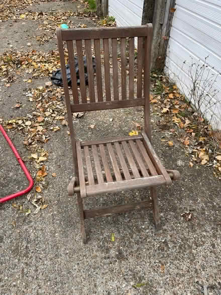 Photo of free Garden chair (Brixton SW2) #1