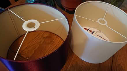 Photo of free Lampshades x 2 (Wick estate wickford. SS12) #1