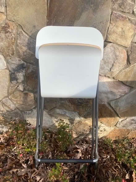 Photo of free IKEA white 30” folding chair (Weddington off of Rea Road) #1