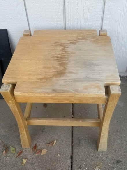 Photo of free 17” end table (Roseville, CA) #1
