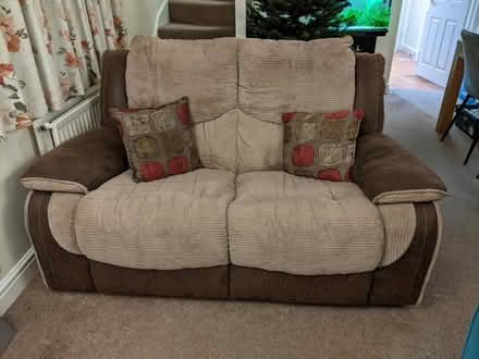 Photo of free 2 seater sofa (CB8) #2