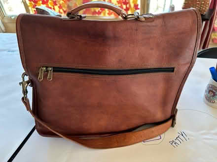 Photo of free Leather Messenger Bag (Woodward & Long Lake) #1
