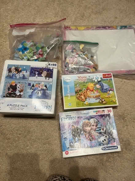 Photo of free Assorted kids puzzles (Renton) #1