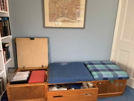Photo of free Seating/Storage Unit - Wood (Netheravon) #1