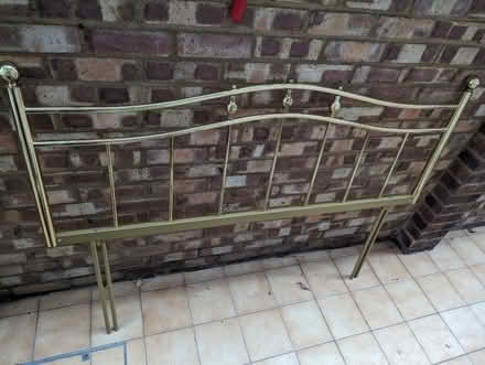 Photo of free Brass bed head (Strawberry Hill TW1) #1