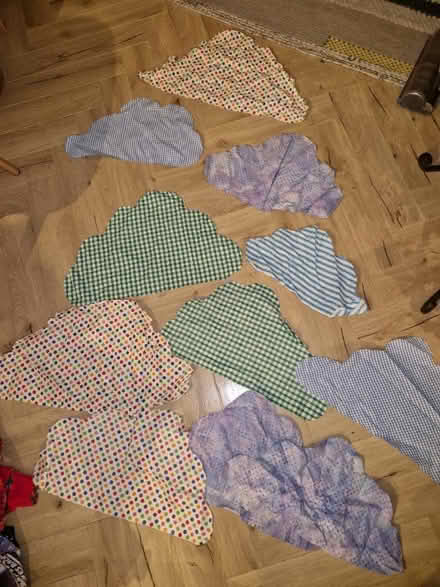 Photo of free Fabric clouds for kids room mural (Dublin 3) #1