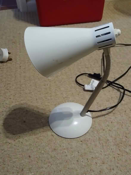 Photo of free White desk lamp (Bloxham OX15) #1