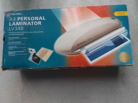 Photo of free A3 Personal Laminator (Upton CH2) #2