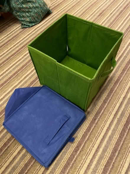 Photo of free Two foldable storage boxes (Kings Norton B38) #1