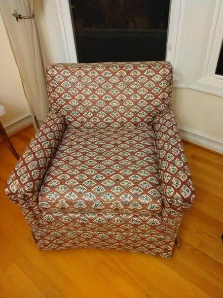 Photo of free Upholstered chair (Braddock Heights) #2