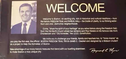 Photo of free Historic Freedom Trail Trivia Game (Brookline Village) #2