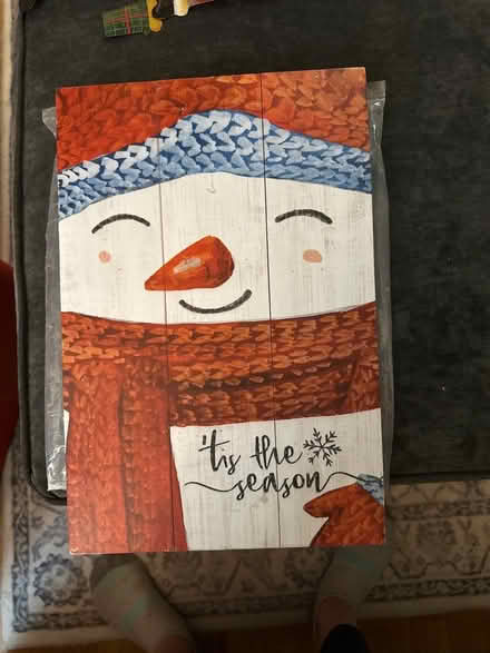 Photo of free Snowman wall hanging (Romeoville) #1