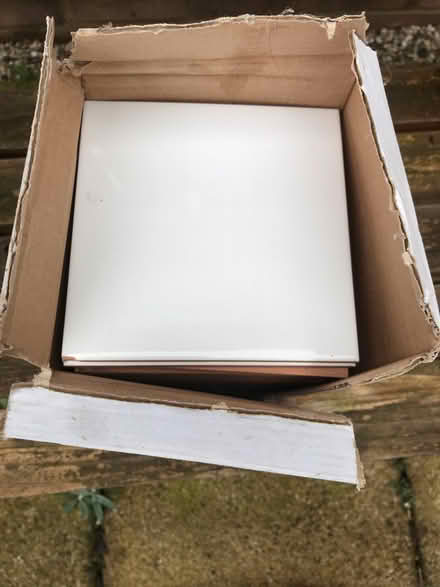 Photo of free White Ceramic Wall Tiles (Royston SG8) #1