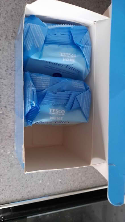 Photo of free X2 Tesco Oval Water Filters (Caversham RG4) #2