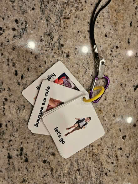 Photo of free Lanyard with picture cards for preK (Olney) #1