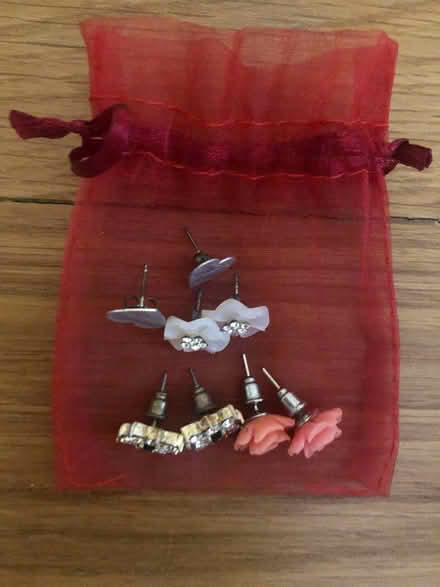 Photo of free Bag of 4 x stud earrings: early 2000s! (Oldfield Park) #1