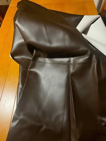 Photo of free Brown faux leather material (HA4) #2