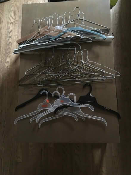 Photo of free Clothes hangers (Crestview) #1