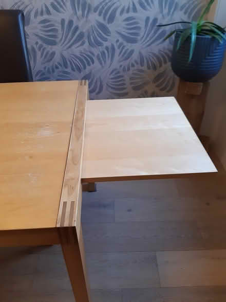 Photo of free Extending wooden dining table (Portobello EH15) #1