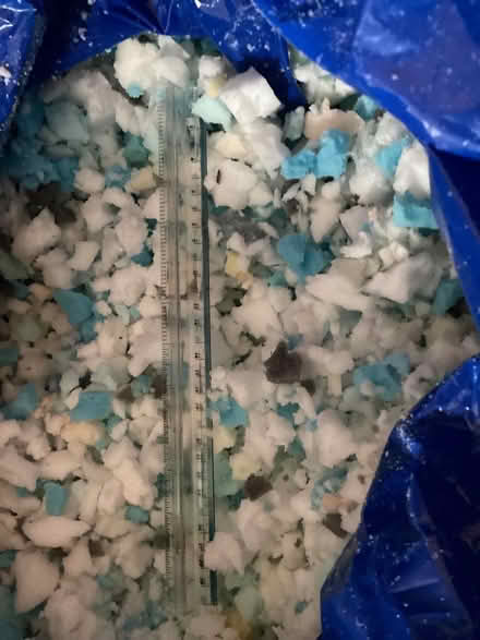 Photo of free Shredded foam for stuffing cushions (Round Green LU3) #1