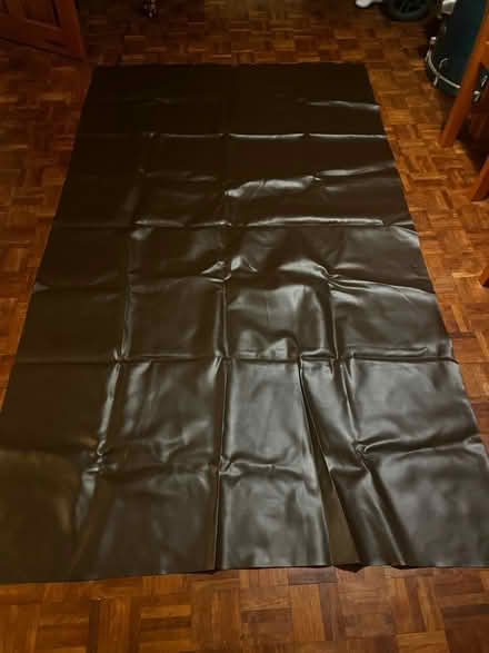 Photo of free Brown faux leather material (HA4) #1