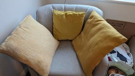 Photo of free Yellow cushions (SS9) #1