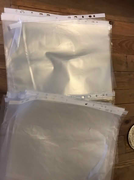 Photo of free Clear pocket file sleeves a4 (CM12) #1