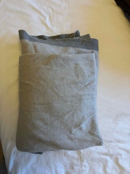 Photo of free Lambs wool throw blanket (Tolworth) #1