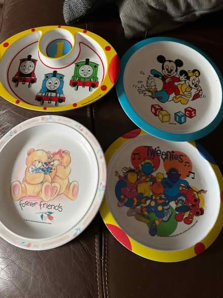 Photo of free children's plates (Sharples Bolton BL1) #1