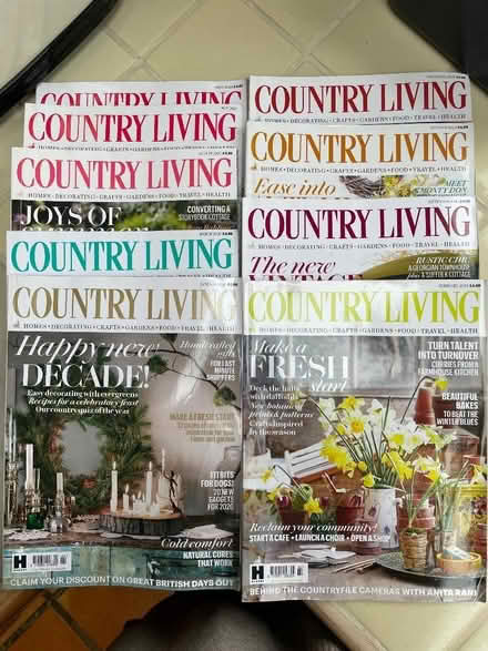 Photo of free 9 issues of Country Living Magazine 2020 (New Hinksey OX1) #1