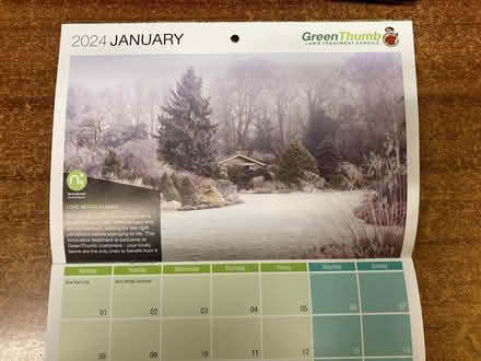 Photo of free 2024 Wall Calendar (Brickhill MK41) #1
