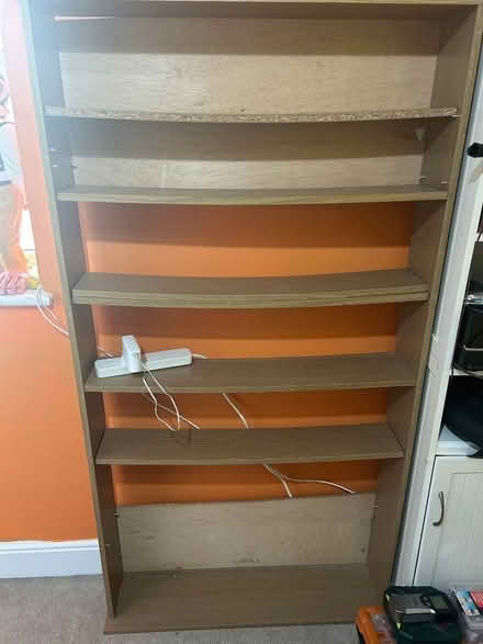 Photo of free Bookshelf/media library (Ebley GL5) #1