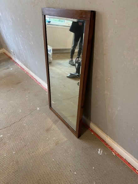 Photo of free Wood-framed Mirror (Westerham TN16) #2