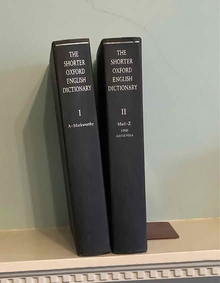 Photo of free Shorter Oxford English Dictionary (Streatham Hill, SW2,) #1