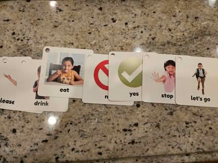 Photo of free Lanyard with picture cards for preK (Olney) #3