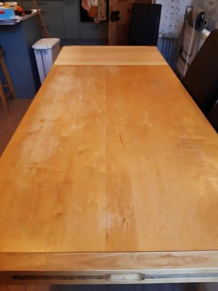 Photo of free Extending wooden dining table (Portobello EH15) #3