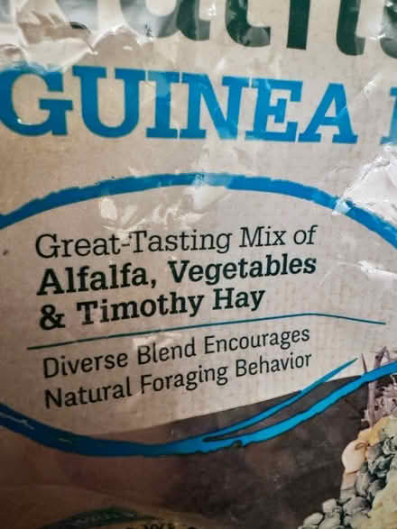 Photo of free Guinea Pig Mix Food (germantown, md) #1